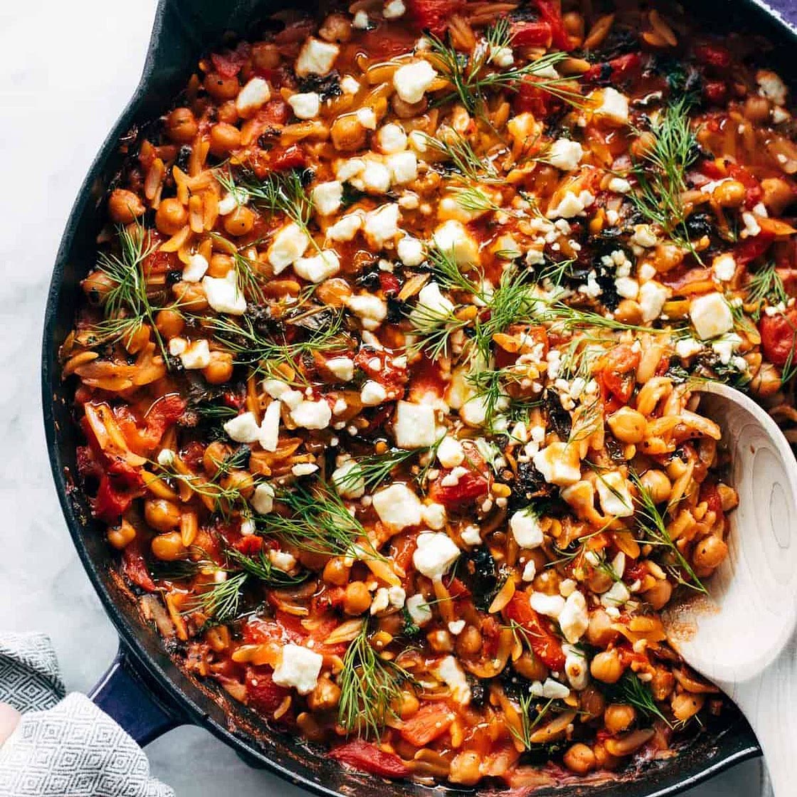 Greek Baked Orzo