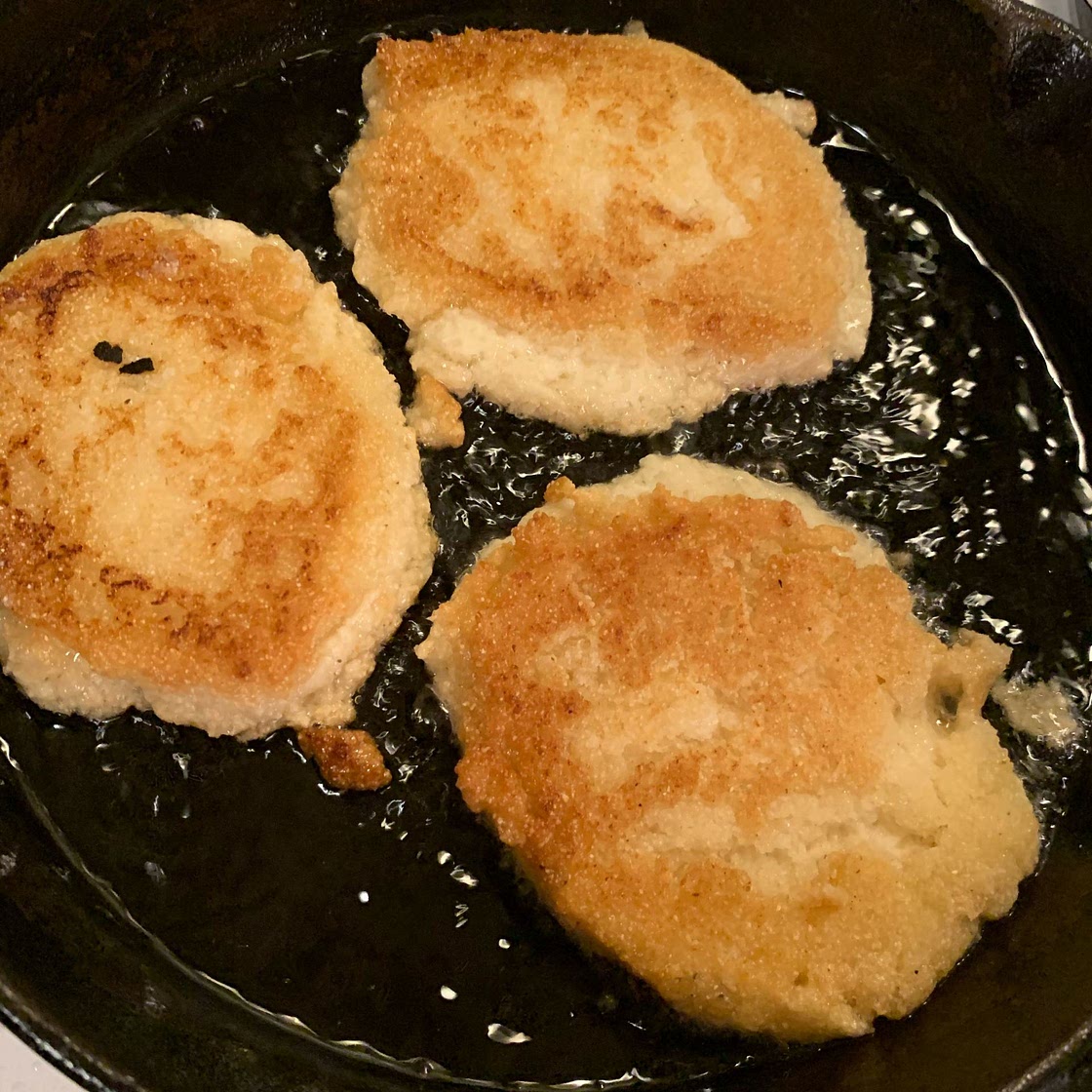 Hot Water Cornbread