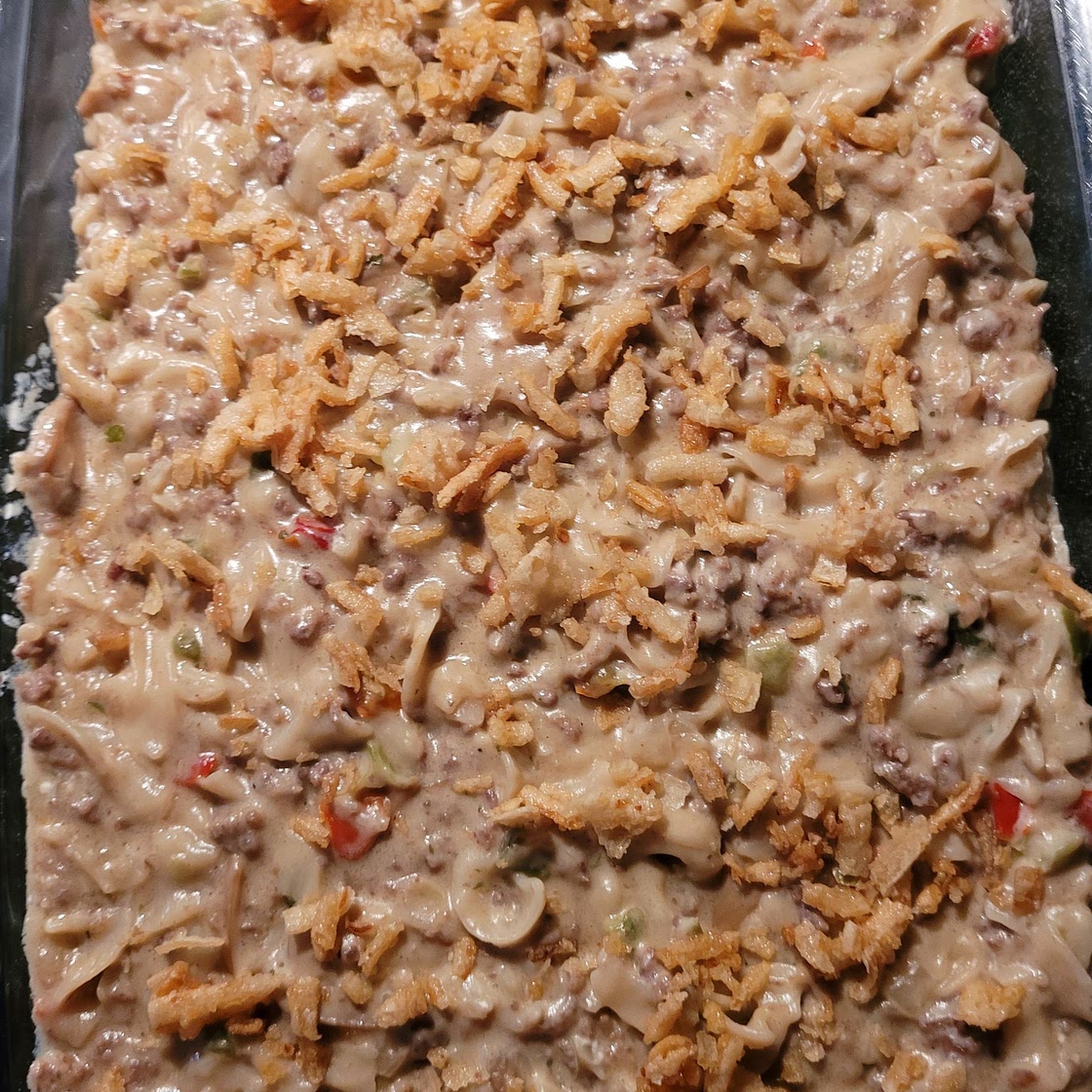 Philly Steak & Cheese Casserole