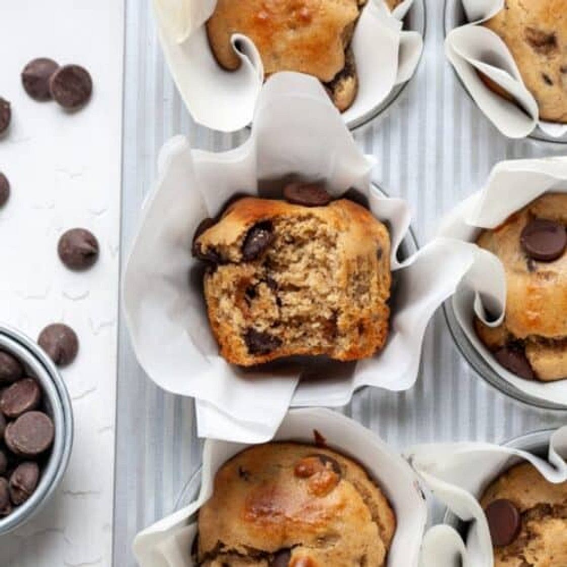 The Best Banana Muffins with Almond Flour