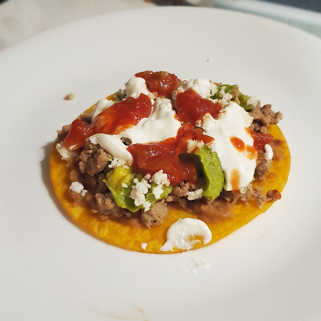 Ground Turkey Tostadas