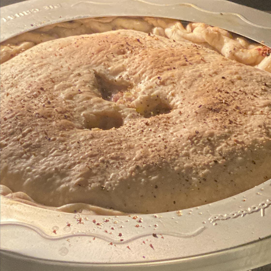 Dad's Leftover Turkey Pot Pie