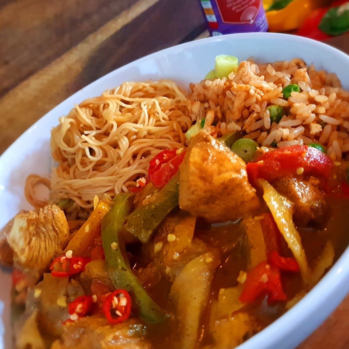 Chinese chicken curry