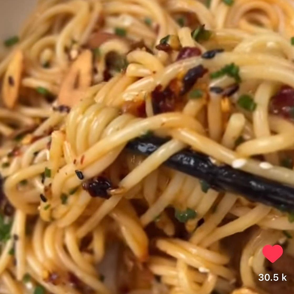 Spicy Garlic Butter Pasta