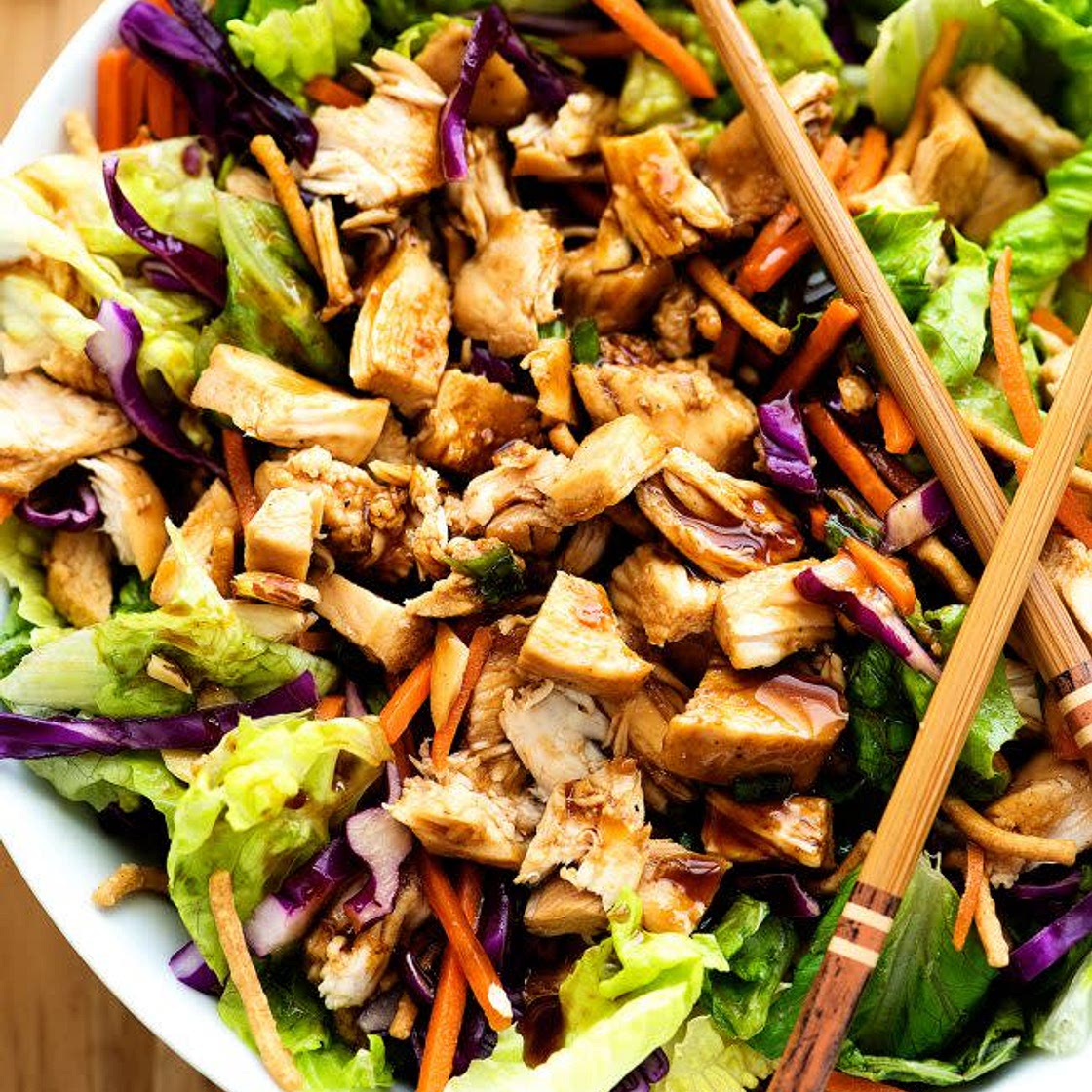 D'licious Mandarin Orange Grilled Chicken Salad