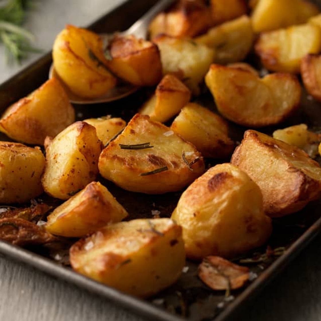 Roast Potatoes with Rosemary and Garlic