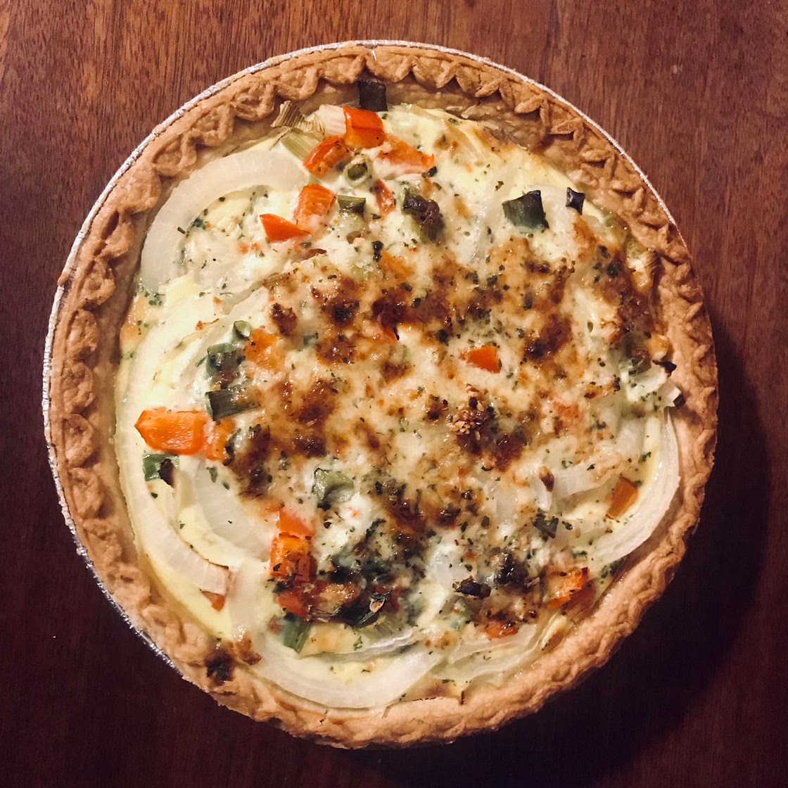 Sweet Vidalia Onion Pie
