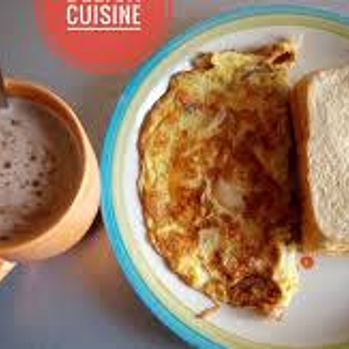 Bread, Egg And Tea
