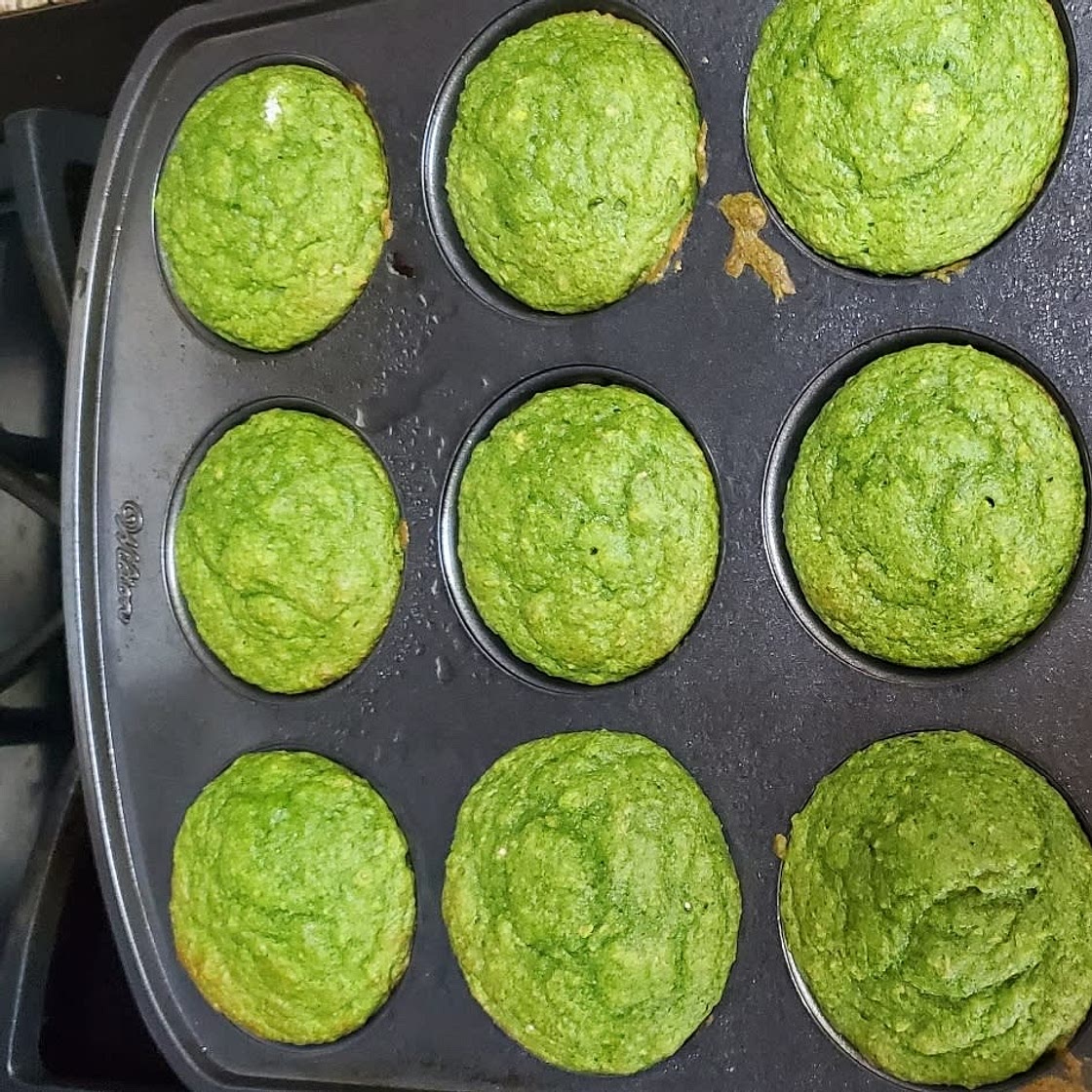 Spinach Muffins For Toddlers