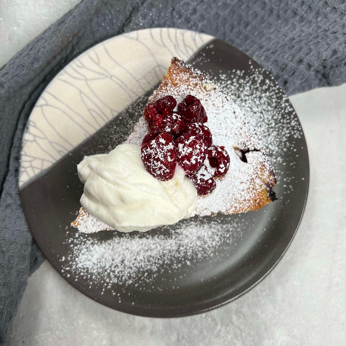 Raspberry Ricotta Cake 