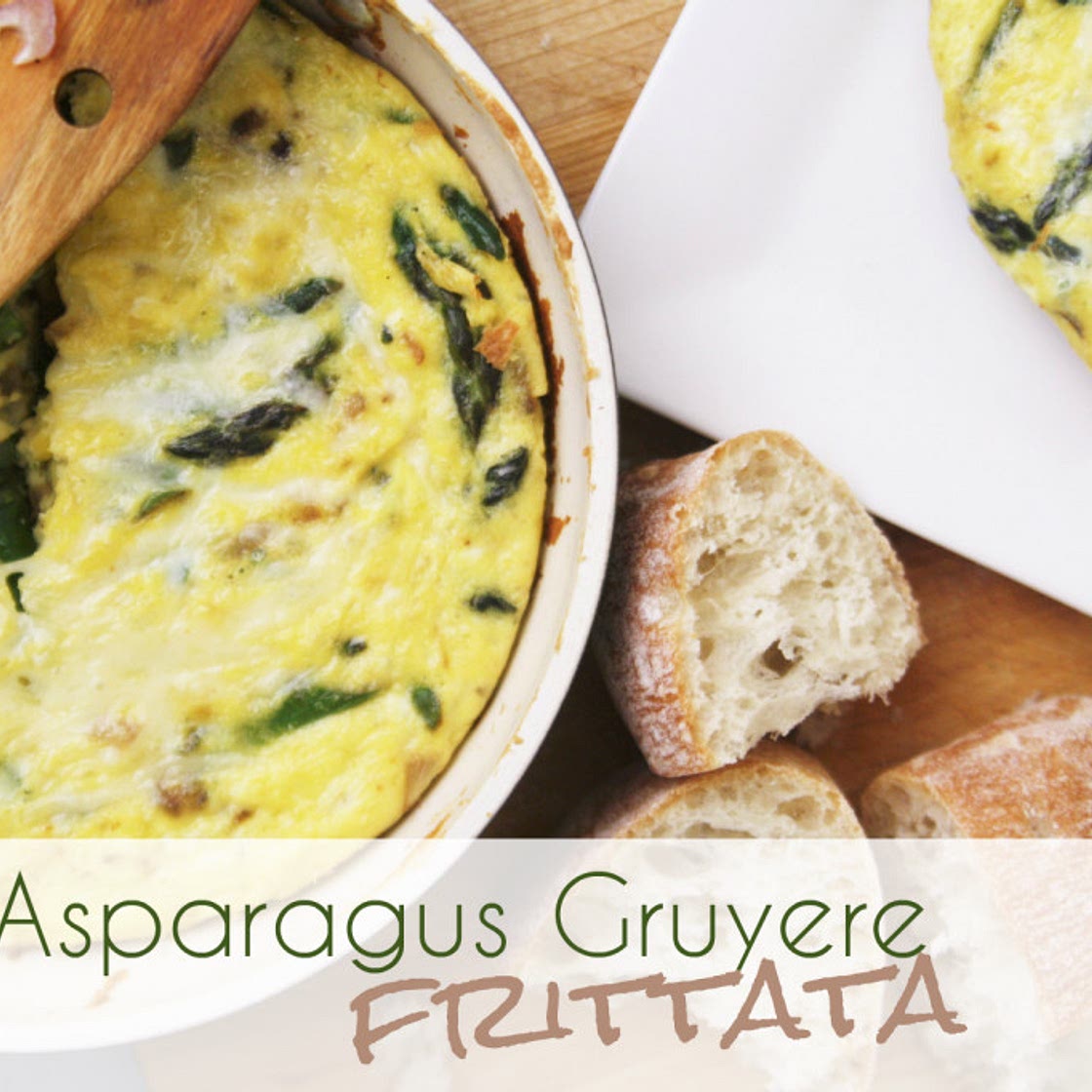Asparagus Gruyere Frittata