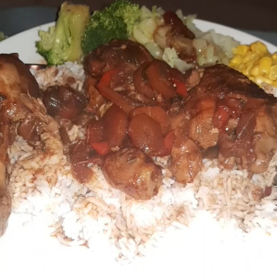 Brown Stew Chicken