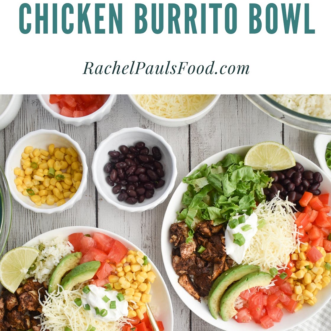 Low-FODMAP ‘Chipotle’ Chicken Burrito Bowl; Gluten-free