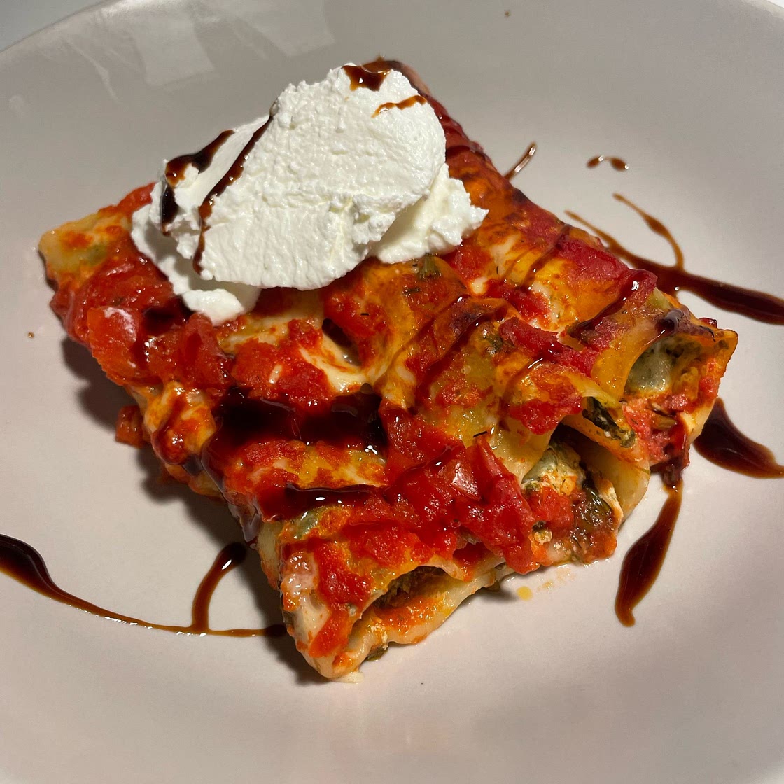 Cannelloni with Spinach & Ricotta