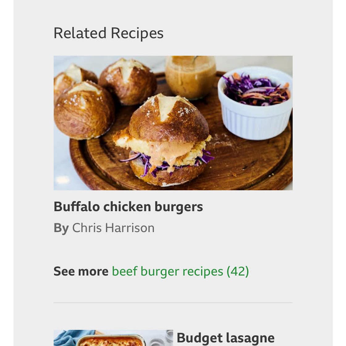 Burgers and chips