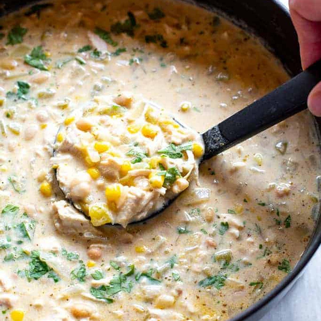 White chicken chili by Holly