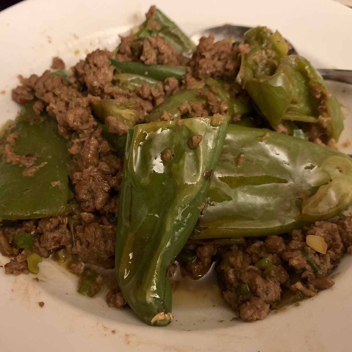 Tiger skin green pepper 虎皮尖椒