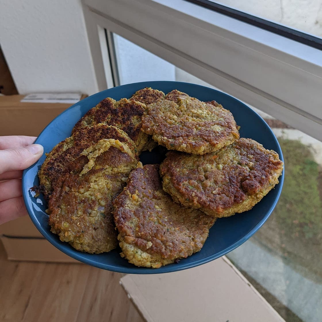 Meine veganen Linsenbratlinge