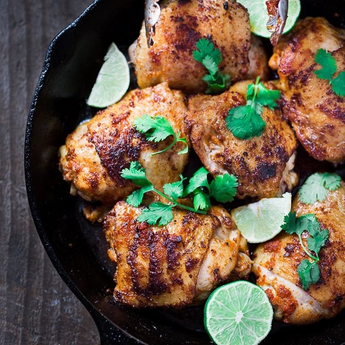 Pan-Seared Red Curry Thai Chicken