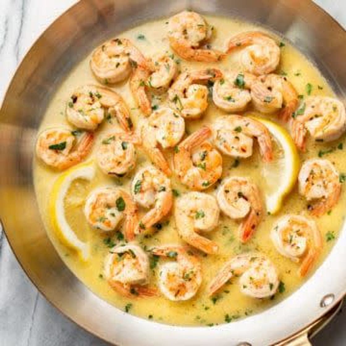Lemon Pasta Shrimp