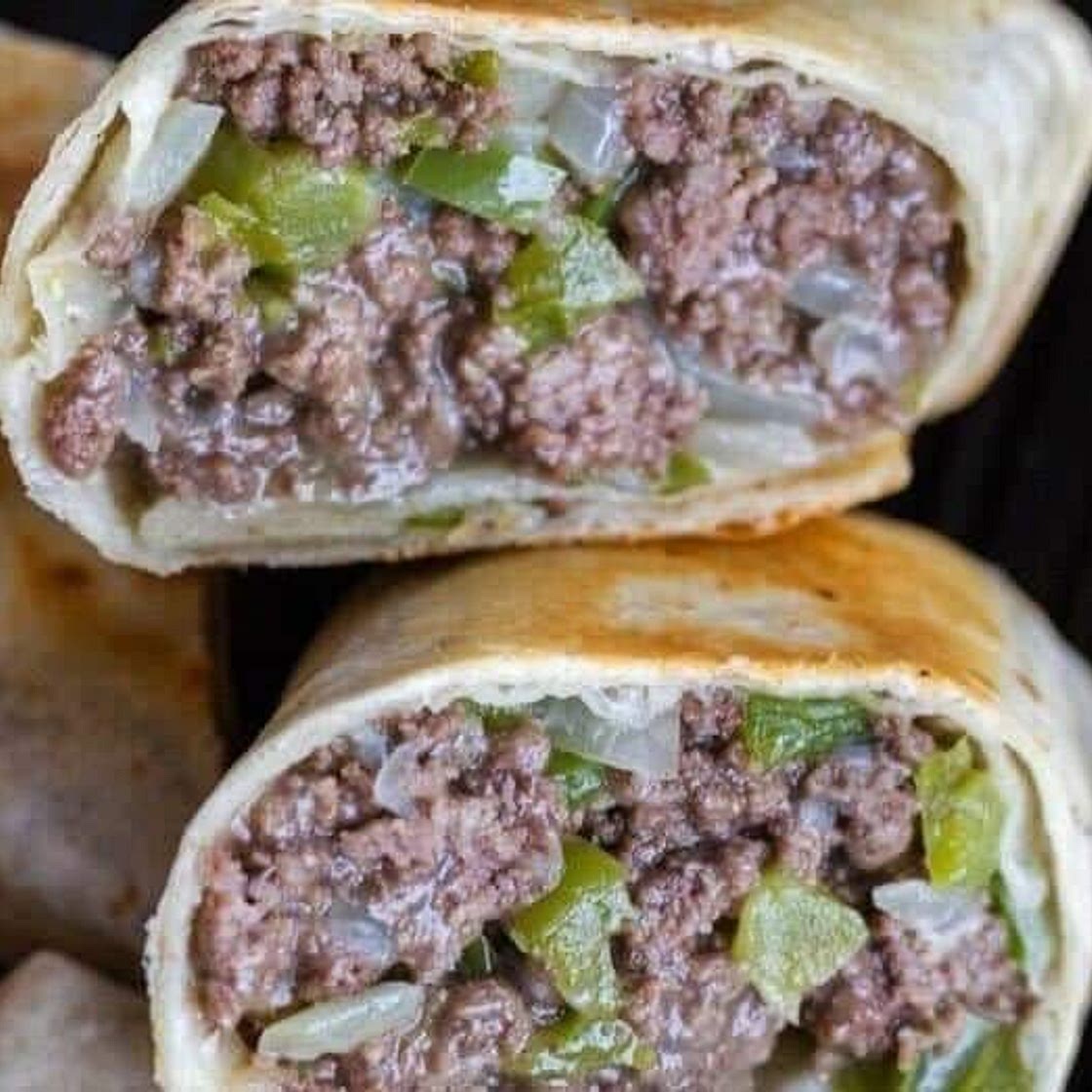 Philly Cheesesteak Wraps