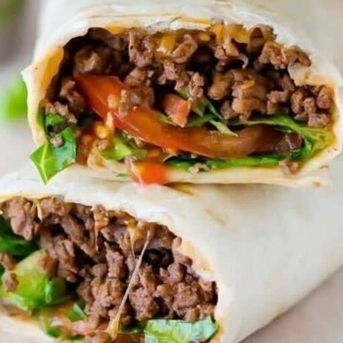 Bacon Cheeseburger Wrap