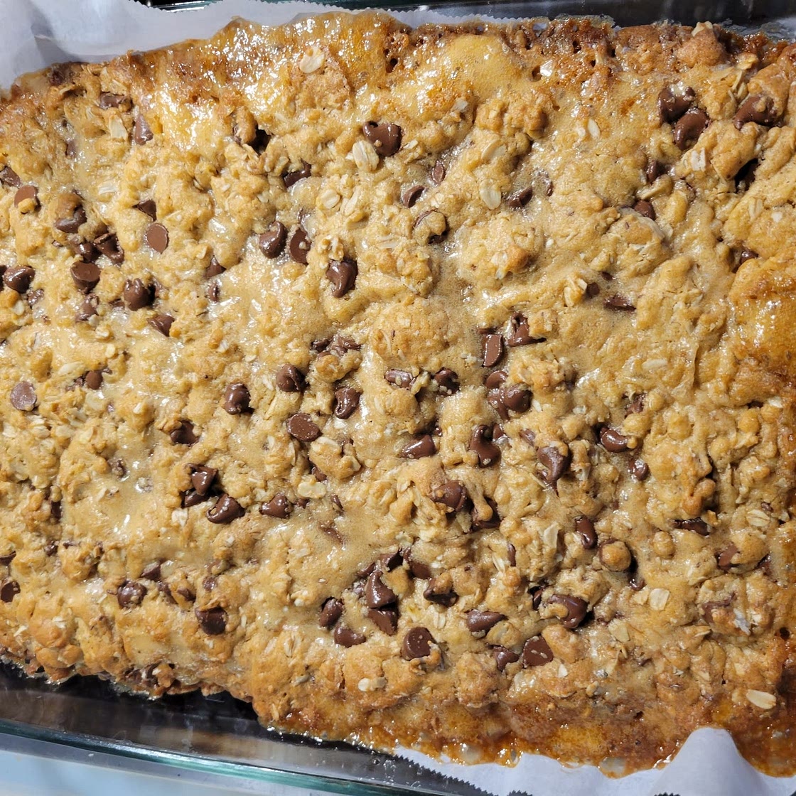 Gooey Chocolate Oatmeal Bars
