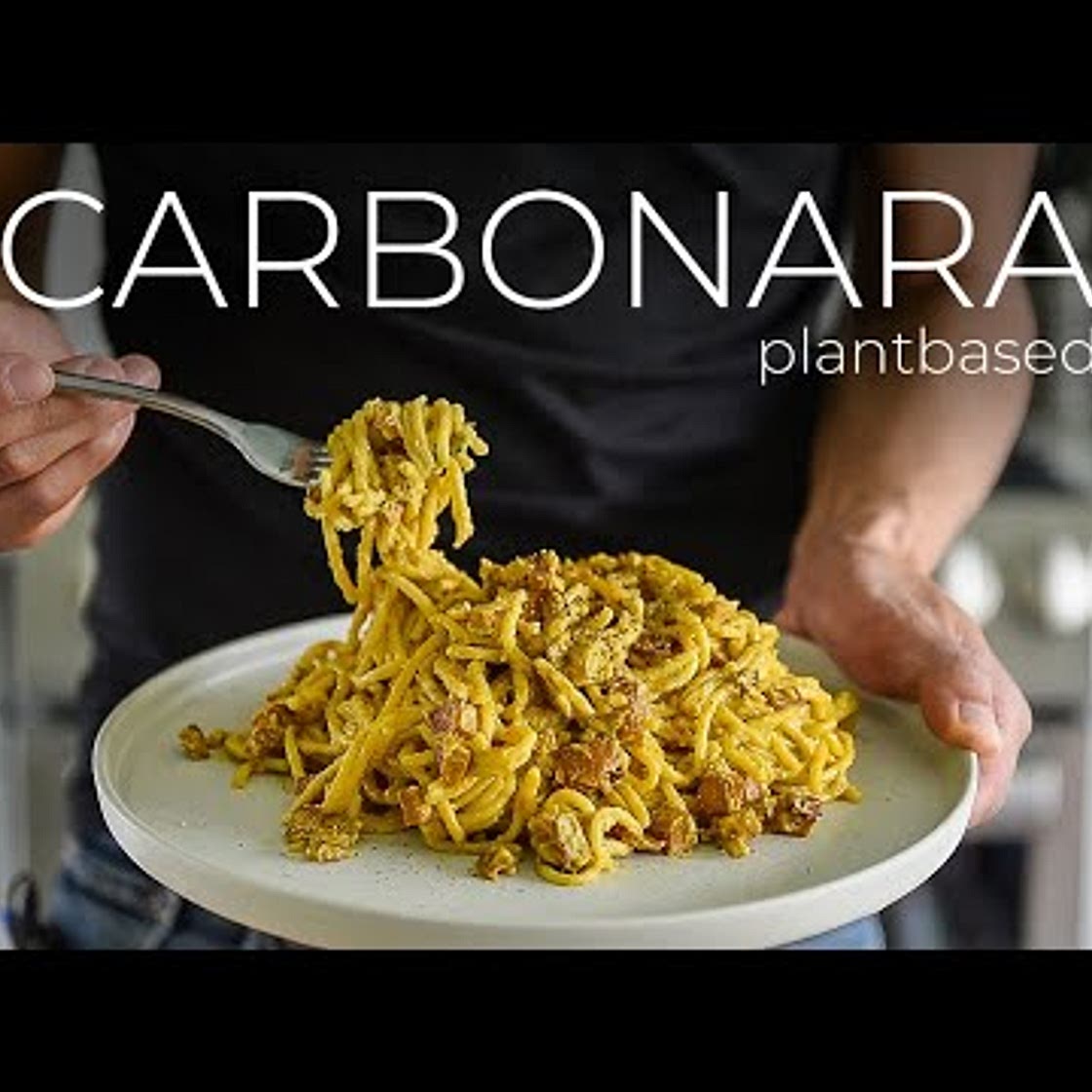 IF THIS PLANT BASED CARBONARA RECIPE ISN'T COMFORT FOOD, I DON'T KNOW WHAT IS!