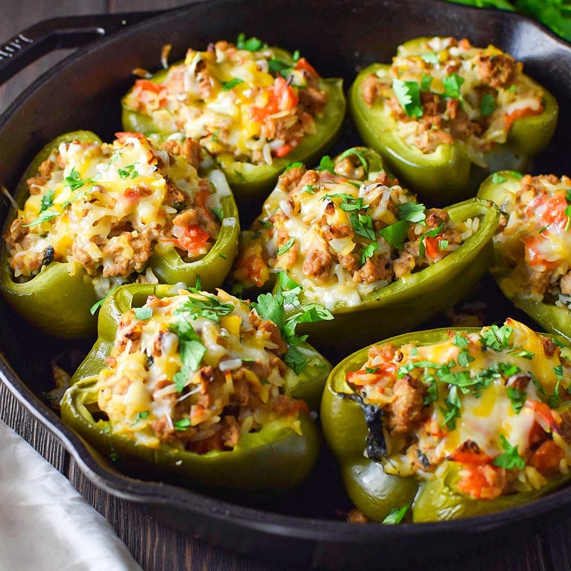 Corey’s Stuffed Bell Peppers