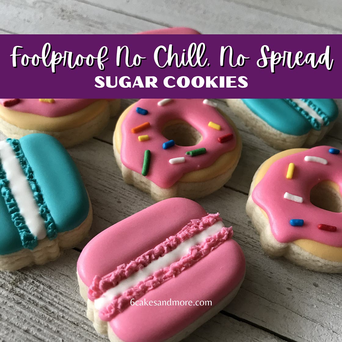 Foolproof No Chill No Spread Sugar Cookies