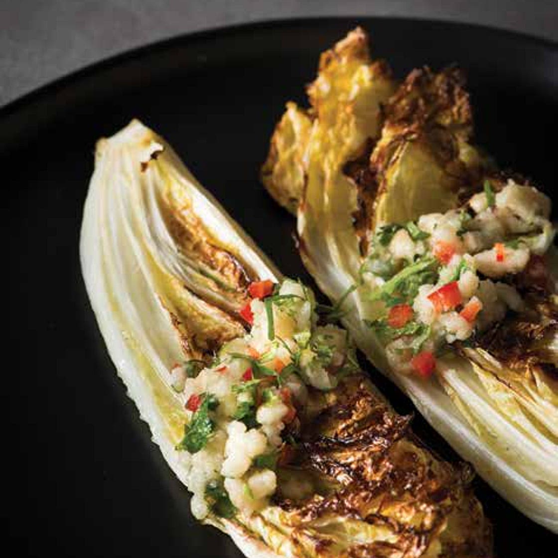 ROASTED CABBAGE