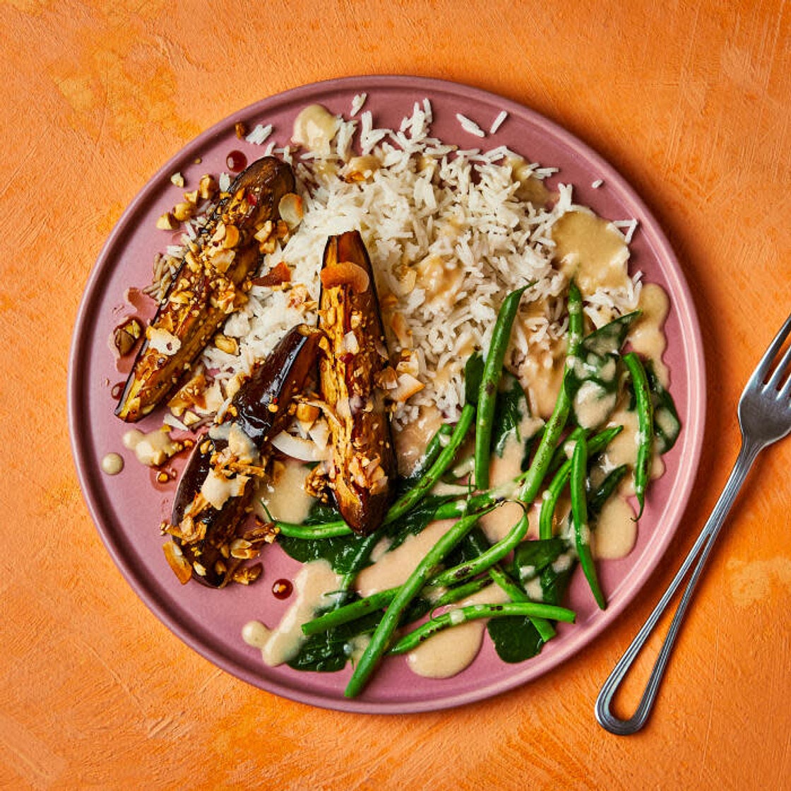 Sticky Aubergine