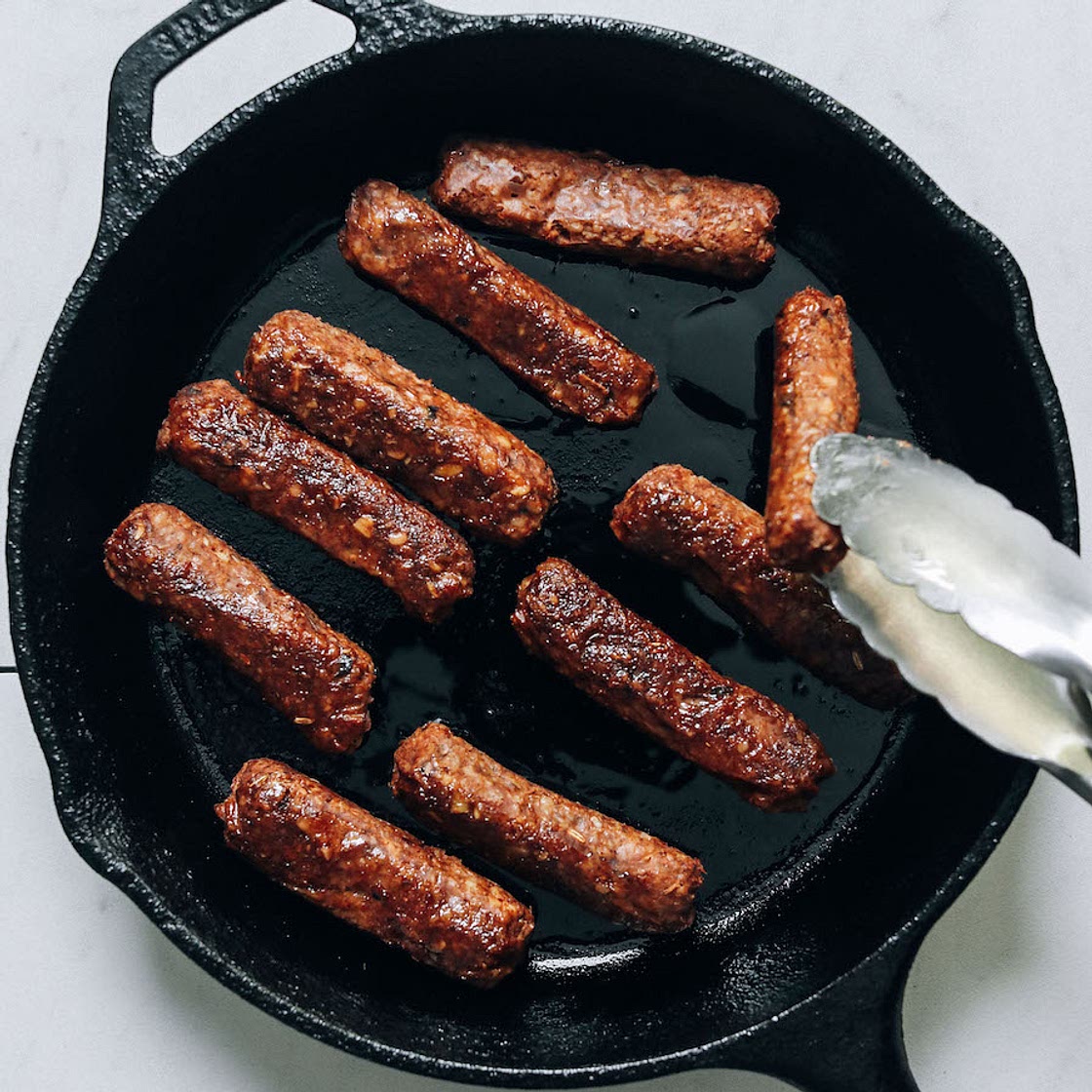 Easy Vegan Sausage Links