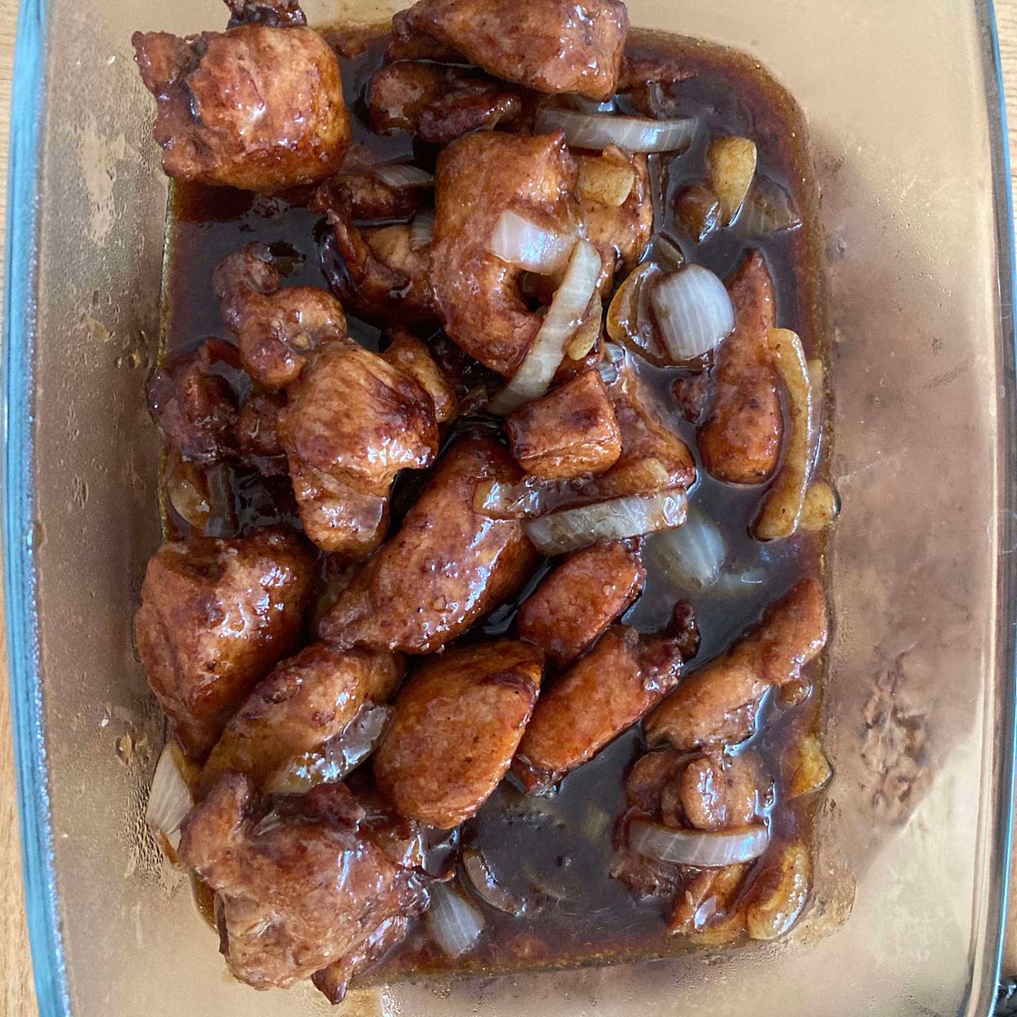 Chicken with English Sauce