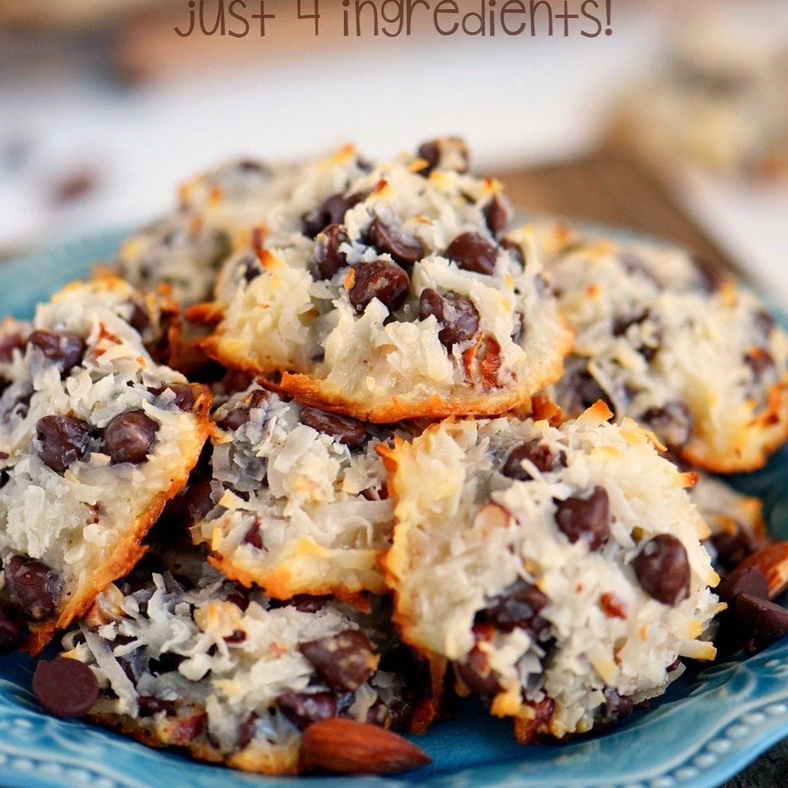 Almond Joy Cookies - Just 4 Ingredients!