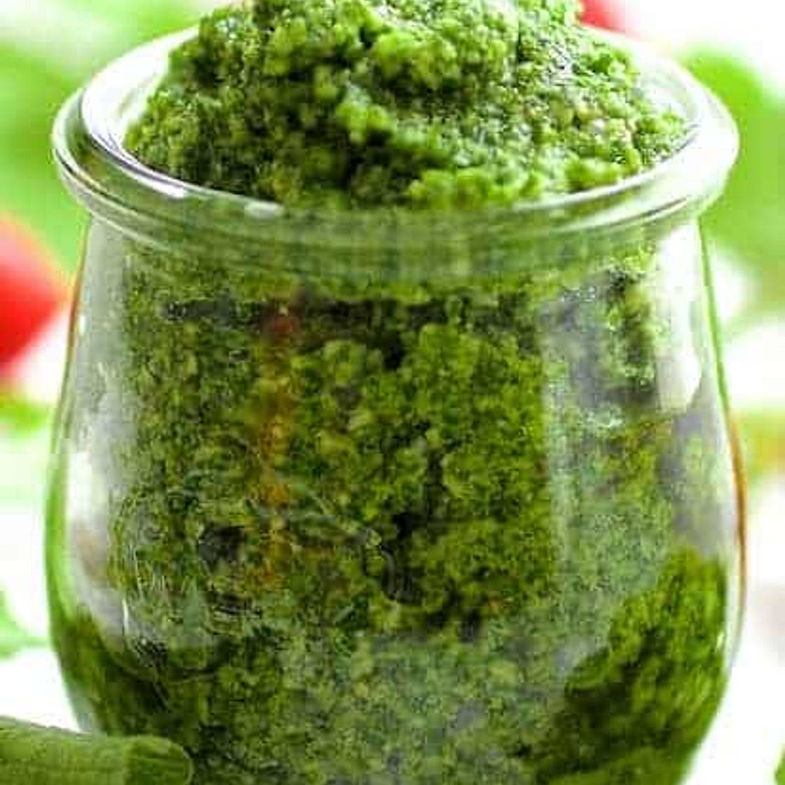 Radish Greens Pesto