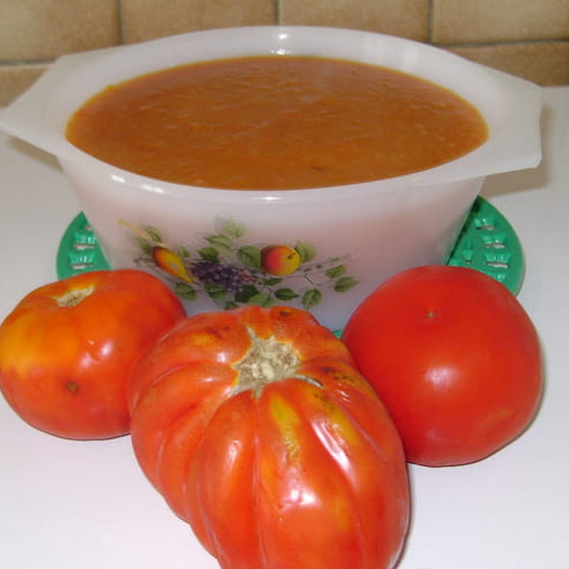 Velouté de tomates