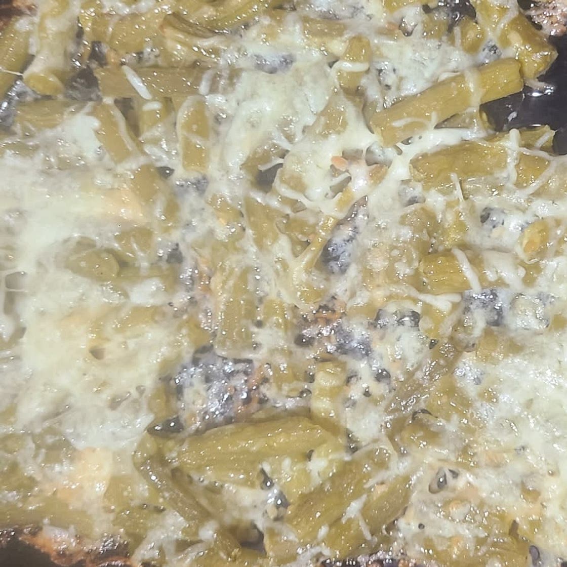 Cheesy Garlic Green Beans