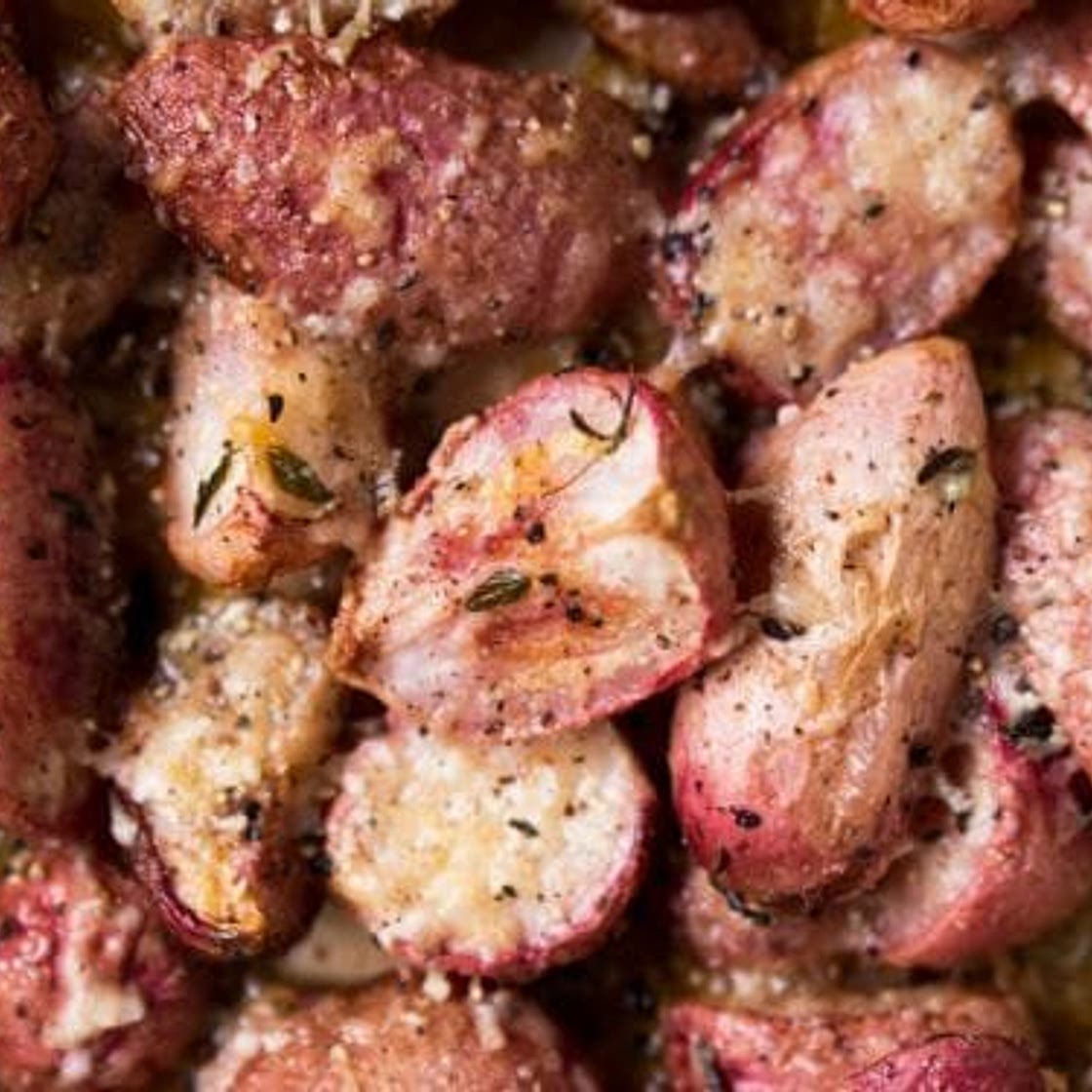 Keto Roasted Radishes (i.e. 'Potatoes'!)