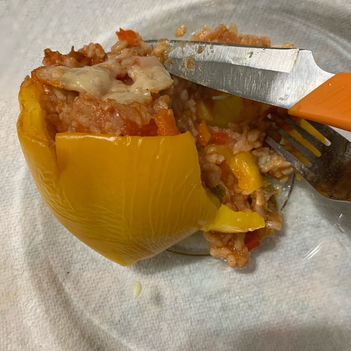 Baked Stuffed Pepper