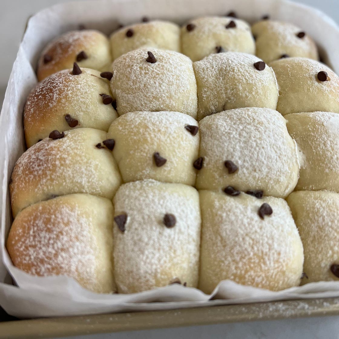 Cookie Dough Milk Bread Recipe by Kat Lieu — modern asian baking