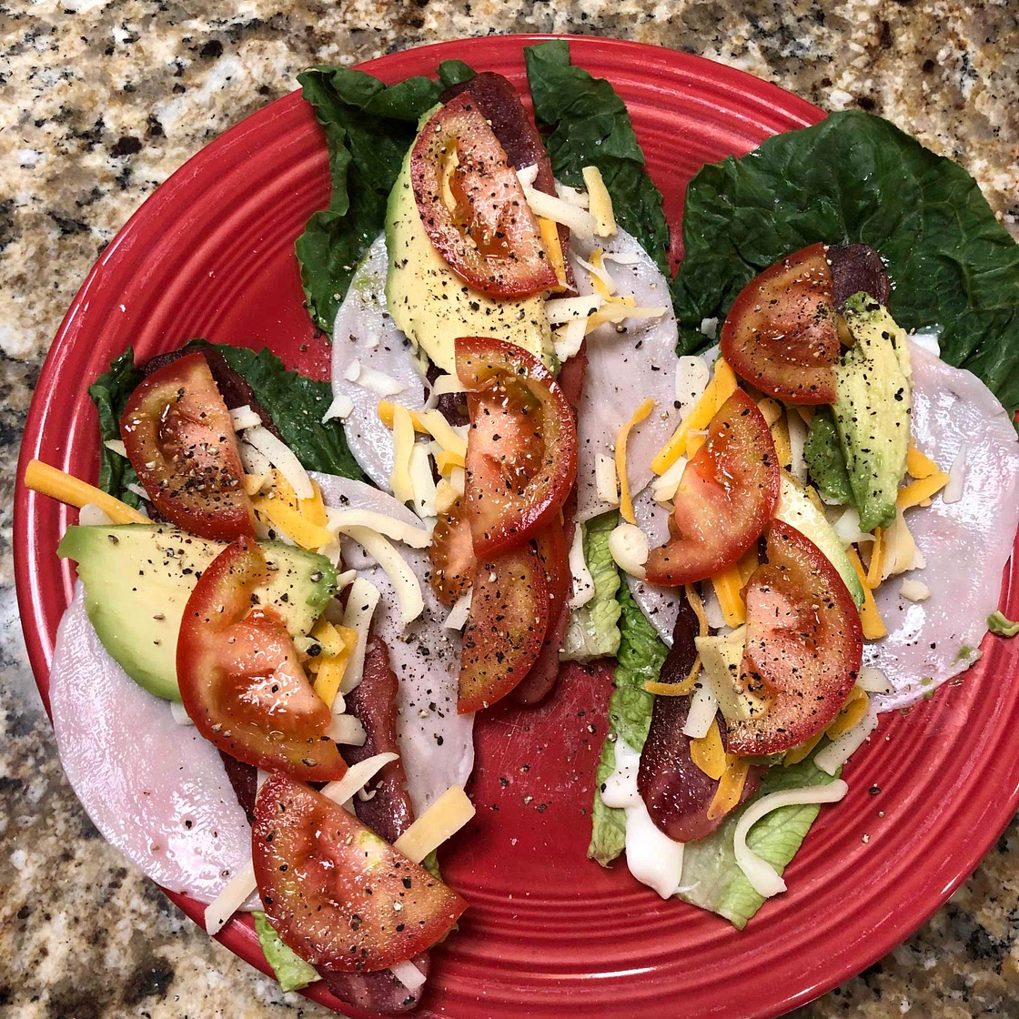 Turkey Club Lettuce Wrap