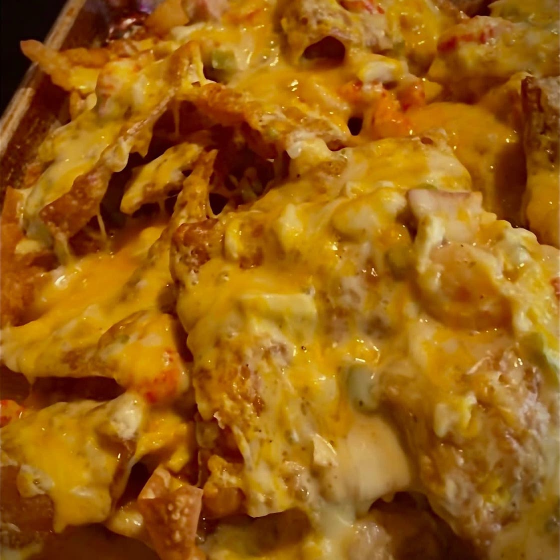 Cajun Seafood Nachos