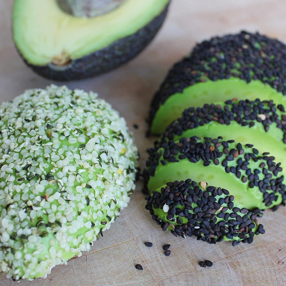 Seedy avocado
