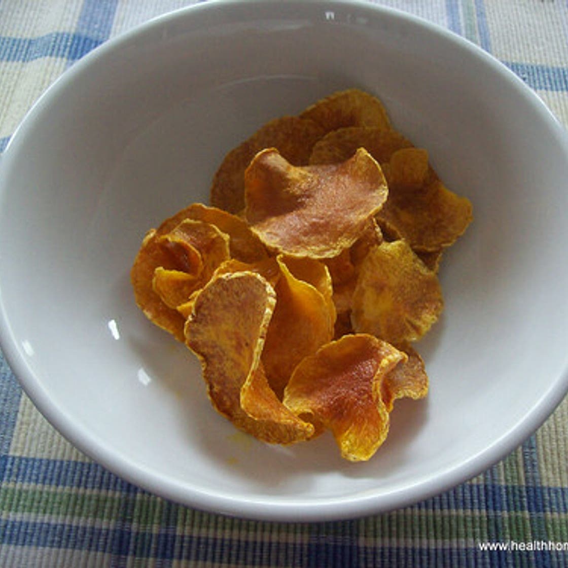 No-Fry Butternut Squash Chip Recipe ⋆ Health, Home, & Happiness