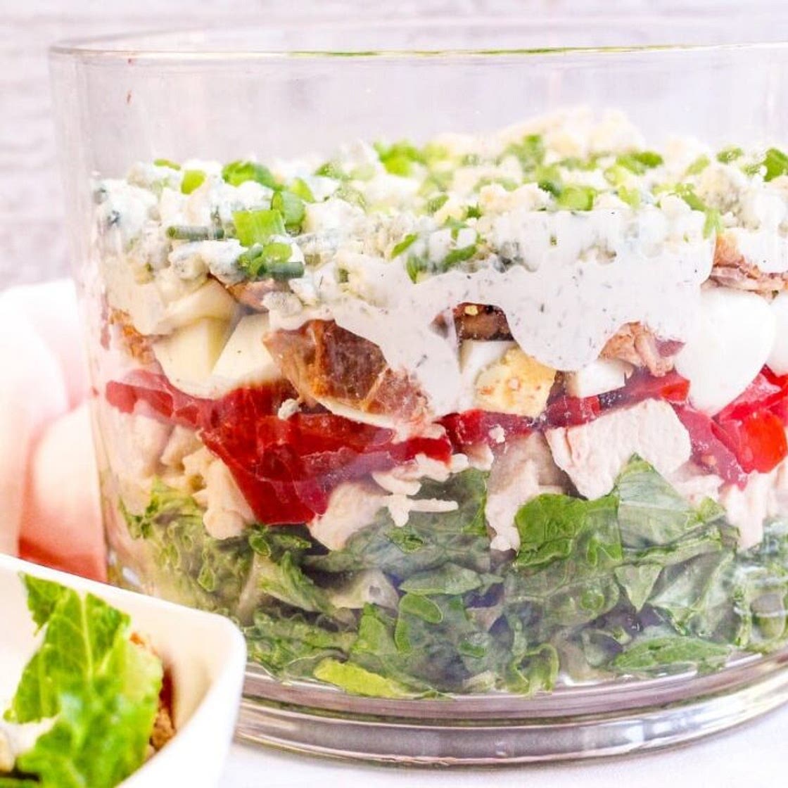 Layered Cobb Salad Trifle