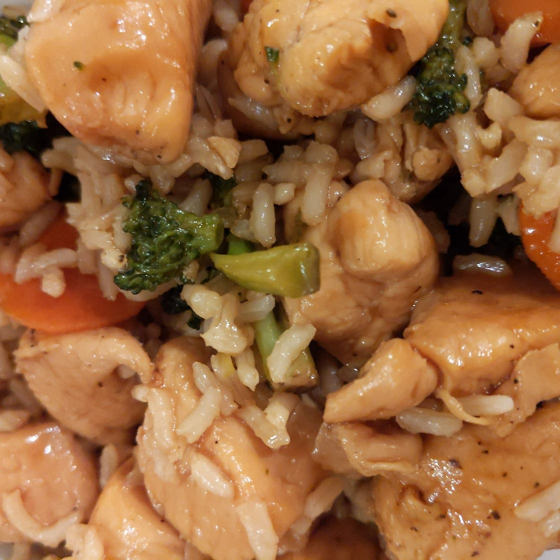 Honey Garlic Chicken Stir Fry