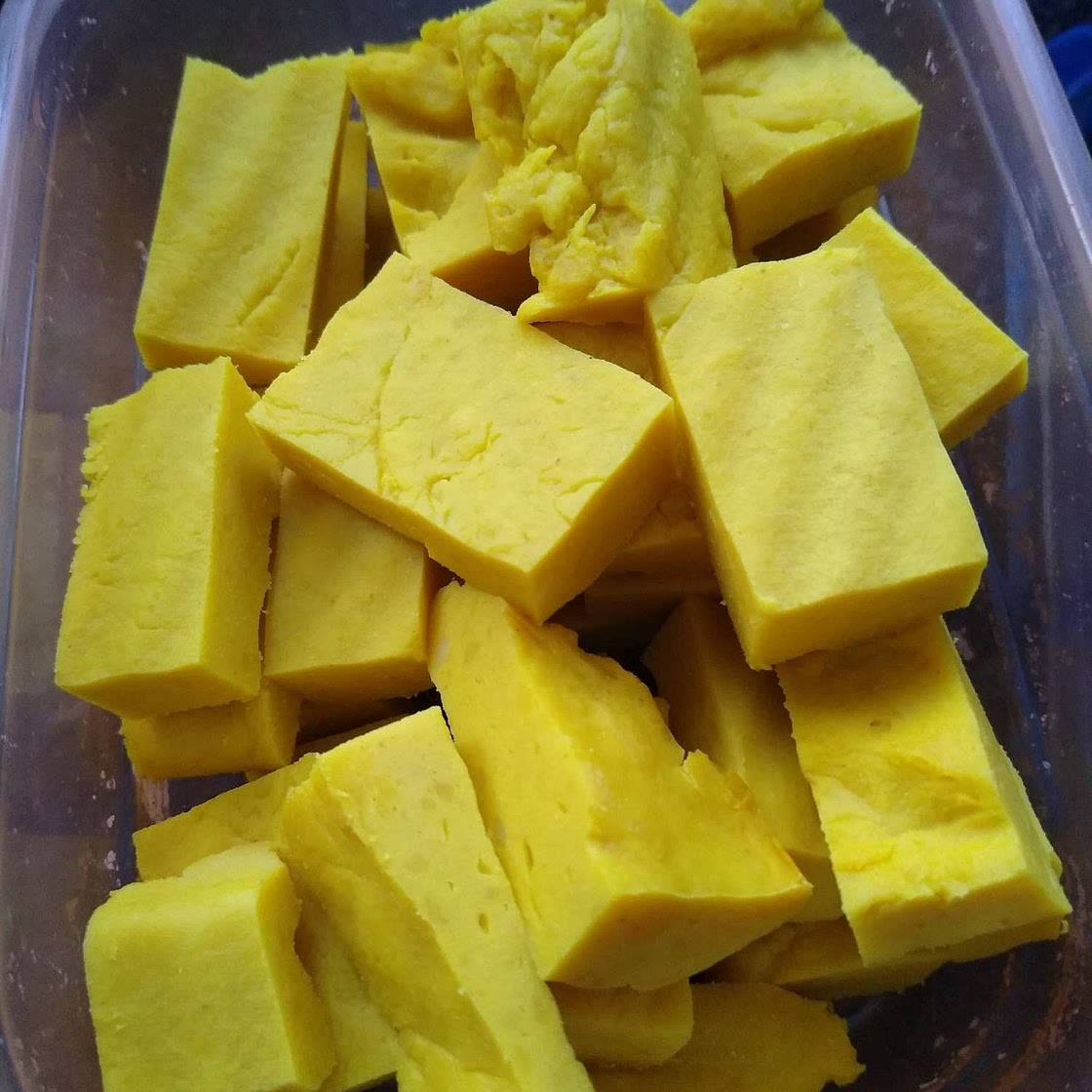 Burmese Tofu (a.k.a. Chickpea Flour Tofu)