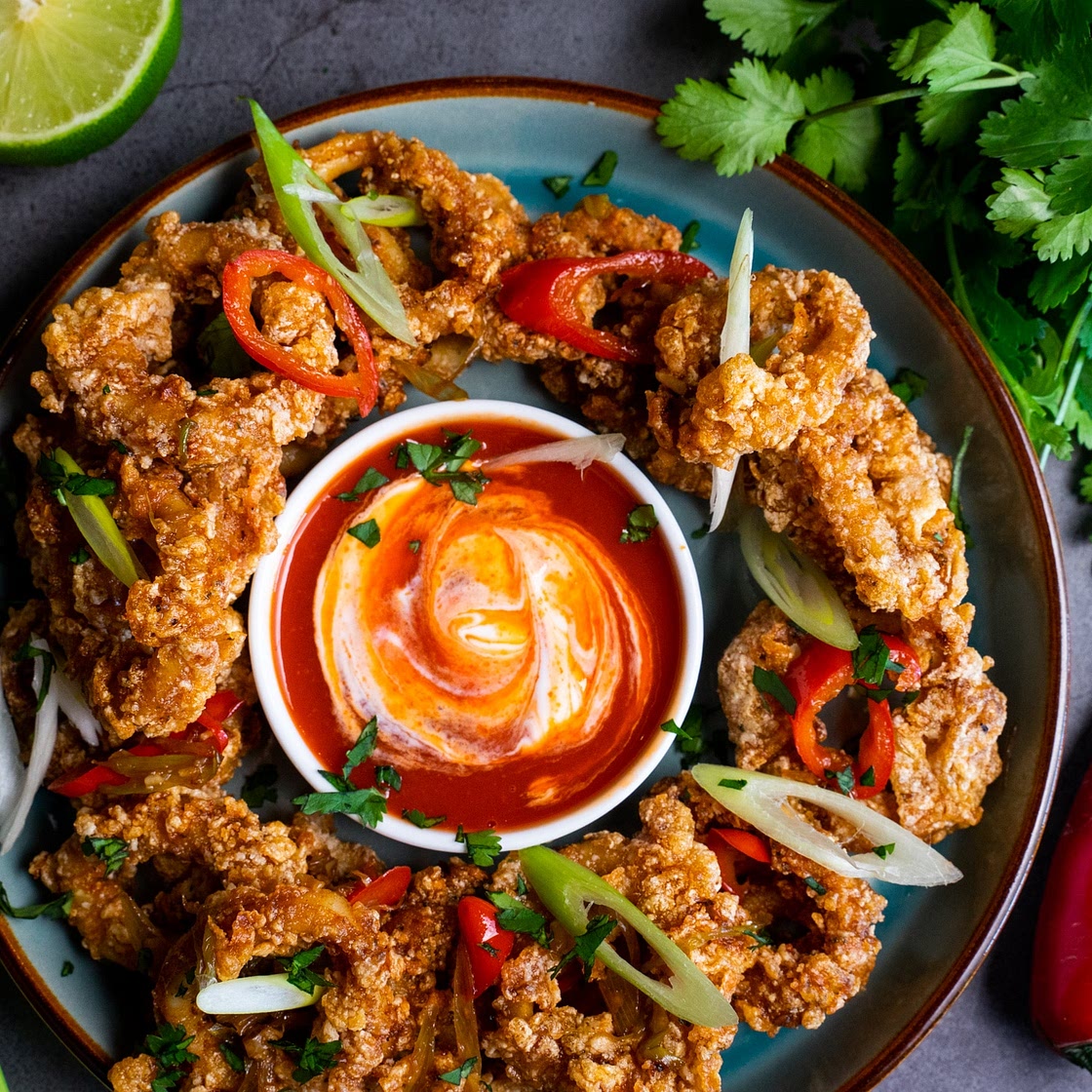 Crispy Salt & Pepper Squid by Pureety