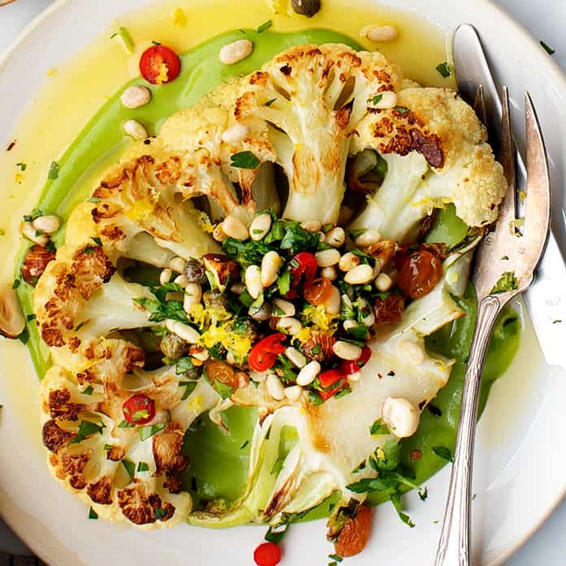 Roasted Cauliflower Steaks